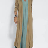 Ellie™ Elegant Long Dress with Cardigan